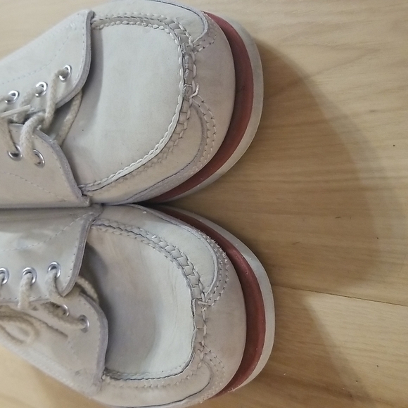 COLE HAAN Vibram Made In USA Leather Dock/Boat Shoes - Picture 9 of 13